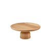 GenWare FSC 100% Hevea Wood Cake Stand - Pack 1