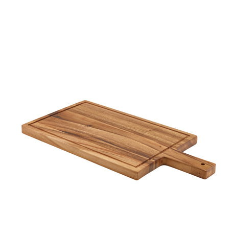 GenWare Acacia Wood Handled Serving Board 44 x 22cm - Pack 1