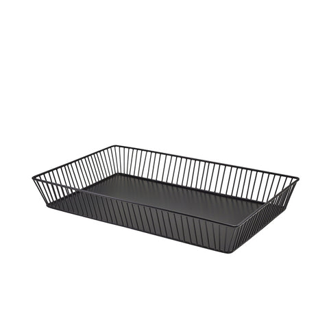 GenWare Black Wire Display Basket GN 1/1 - Pack 1