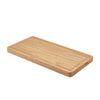 Genware FSC 100% Hevea Wood Serving Board GN 1/3 - Pack 1