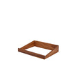 GenWare Acacia Wood Slanted Stand GN 1/2 - Pack 1