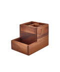 GenWare Acacia Wood 4 Compartment Table Caddy - Pack 1