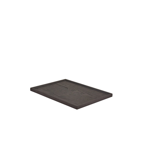 GenWare Black Wood Veneer Amenity Tray - Pack 1
