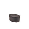 GenWare Black Wood Veneer Oval Bread Box - Pack 1