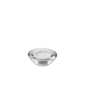Genware Glass Round Tealight Holder 75mm Dia