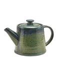 Terra Porcelain Aqua Green Teapot 50cl/17.6oz