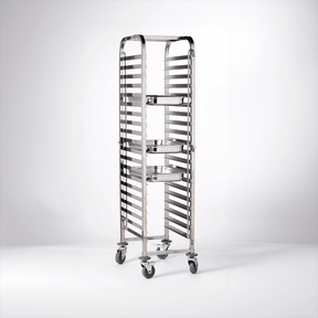 St/St. Gastronorm 1/1 Trolley 20 Shelves