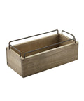 Industrial Wooden Crate 25 x 12 x 9.5cm