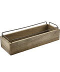 Industrial Wooden Crate 34 x 12 x 9cm
