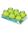 Twilight Lowboy Candles Green -  Pack of 6