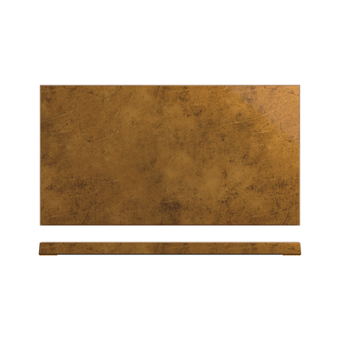 Copper Utah Melamine GN1/3 Slab 32.5 x 17.6cm