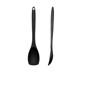 Black Silicone Spoon 30cm