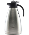 Tea Inscribed St/St Contemporary Vac. Jug 2.0