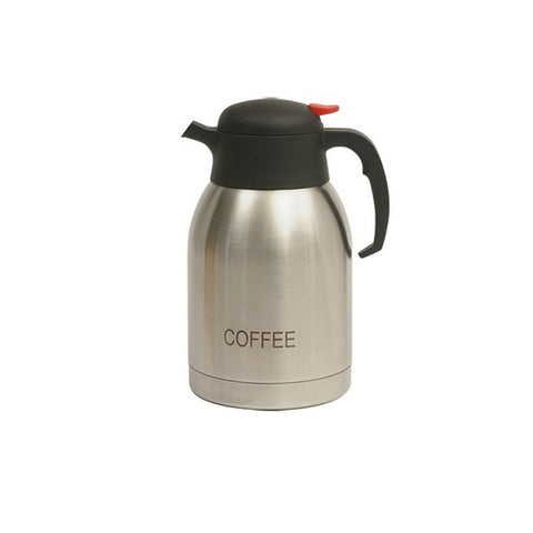 Coffee Inscribed St/St Vacuum Jug 2.0L