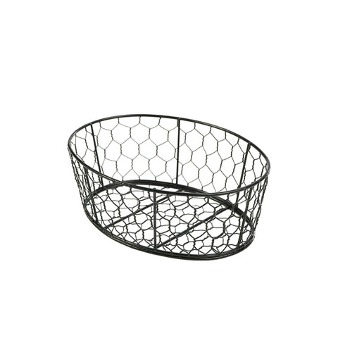 Black Wire Basket 24X18X8.5cm