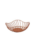 GenWare Lotus Leaf Copper Wire Basket 28.5 x 10cm