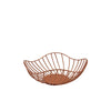 GenWare Lotus Leaf Copper Wire Basket 28.5 x 10cm