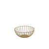 GenWare Round Gold Wire Basket 20 x 8cm