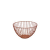 GenWare Round Copper Wire Basket 24 x 13cm