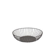 GenWare Round Black Wire Basket 27 x 7cm
