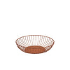 GenWare Round Copper Wire Basket 27 x 7cm