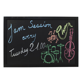 Wall Chalk Board 40 x 60cm  Black