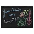 Wall Chalk Board 60 x 80cm  Black