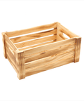 Genware Rustic Wooden Crate 34 x 23 x 15cm