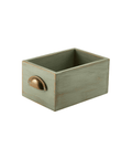 GenWare Green Wash Acacia Wood Display Drawer 21.5 x 15 x 11cm