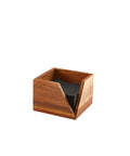 GenWare Acacia Wood Serviette Holder 14 x 10cm