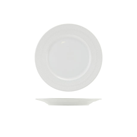 Incise Porcelain Solara Winged Plate 20cm
