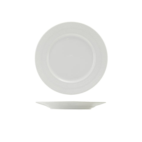 Incise Porcelain Solara Winged Plate 23cm
