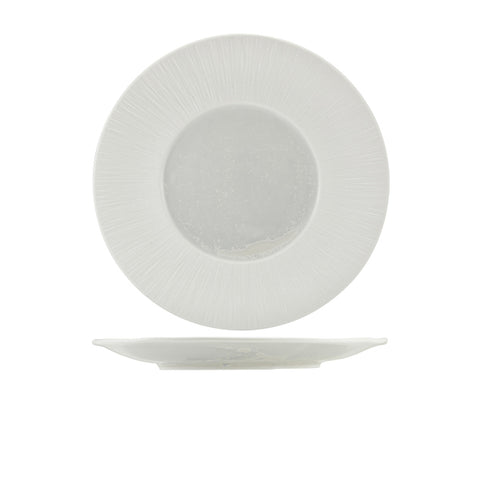 Incise Porcelain Lucine Winged Plate 28.5cm