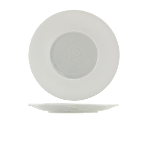 Incise Porcelain Lustre Winged Plate 28.5cm