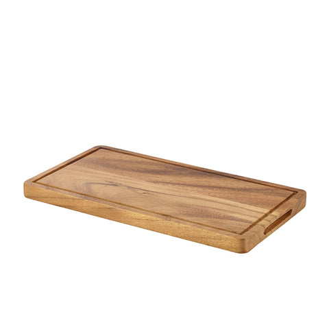Genware Acacia Wood Serving Board GN 1/3
