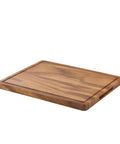Genware Acacia Wood Serving Board GN 1/2