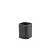 GenWare Black Wood Veneer Cutlery Holder