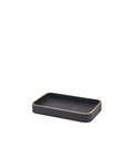 GenWare Black Wood Veneer Tray 23 x 13.8cm