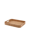 GenWare Light Wood Veneer Butlers Tray 35.5 x 28cm