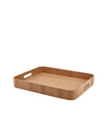 GenWare Light Wood Veneer Butlers Tray 45.5 x 36cm