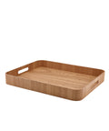 GenWare Light Wood Veneer Butlers Tray 50 x 38cm