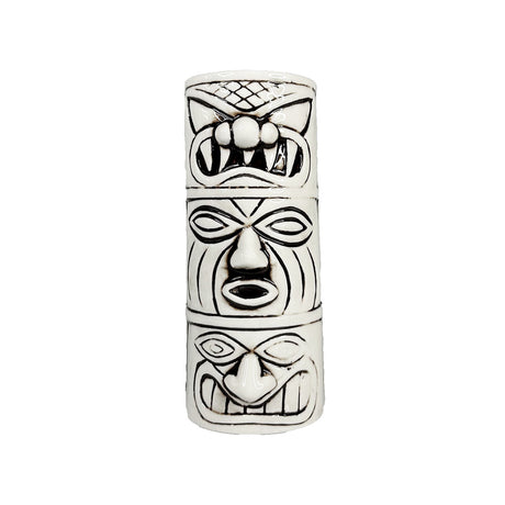 White Totem Tiki Mug 17oz