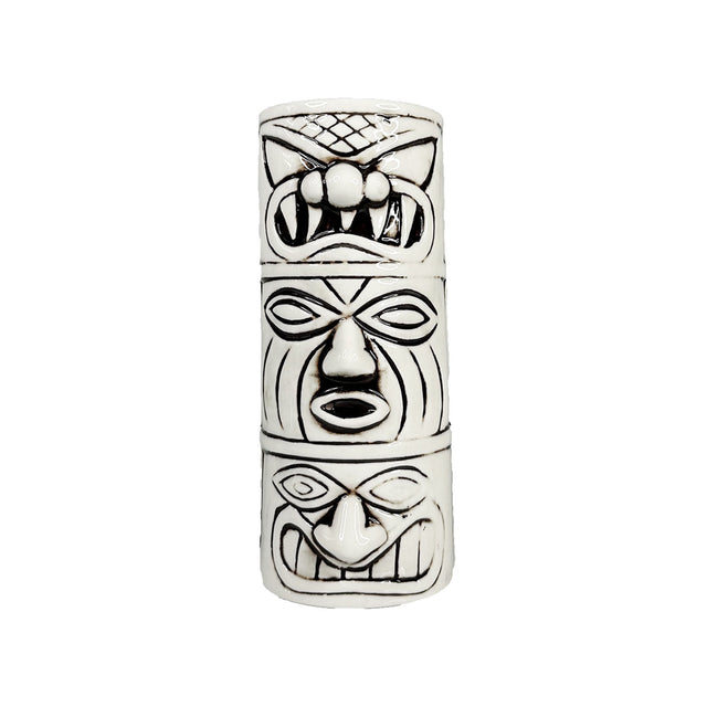 White Totem Tiki Mug 17oz
