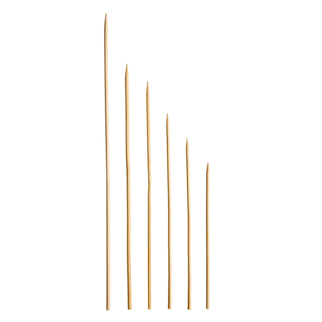 Wooden Skewers 10"/250mm - 1000 Pack