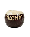 Aloha Coconut Tiki Mug 12oz