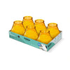 Twilight Lowboy Candles Amber - Pack of 6