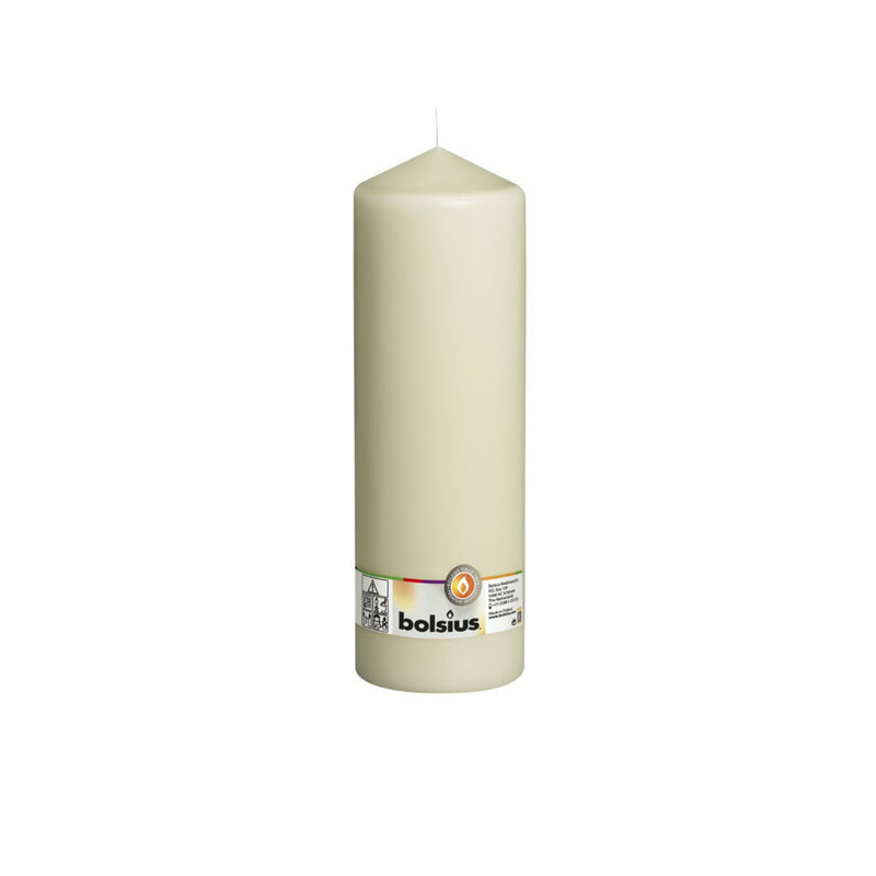 Pillar Candle - Ivory - 300/100mm - 4 Pk