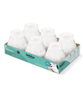 Twilight Lowboy Candles White - Pack of 6