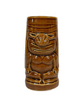 brown aztec tiki mug 12oz