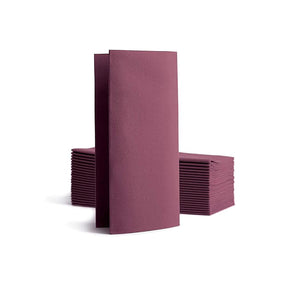 burgundy-8fold-napkins-40cm-500pk